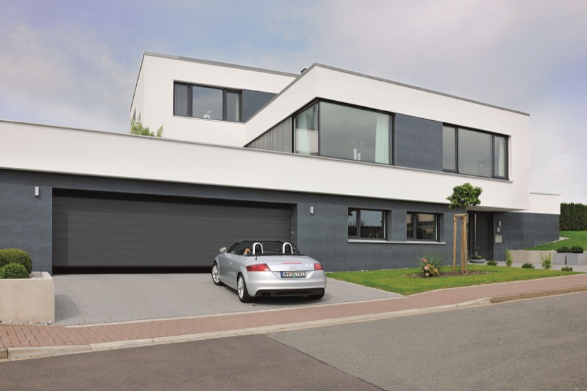 wide-grey-sectional-garage doors